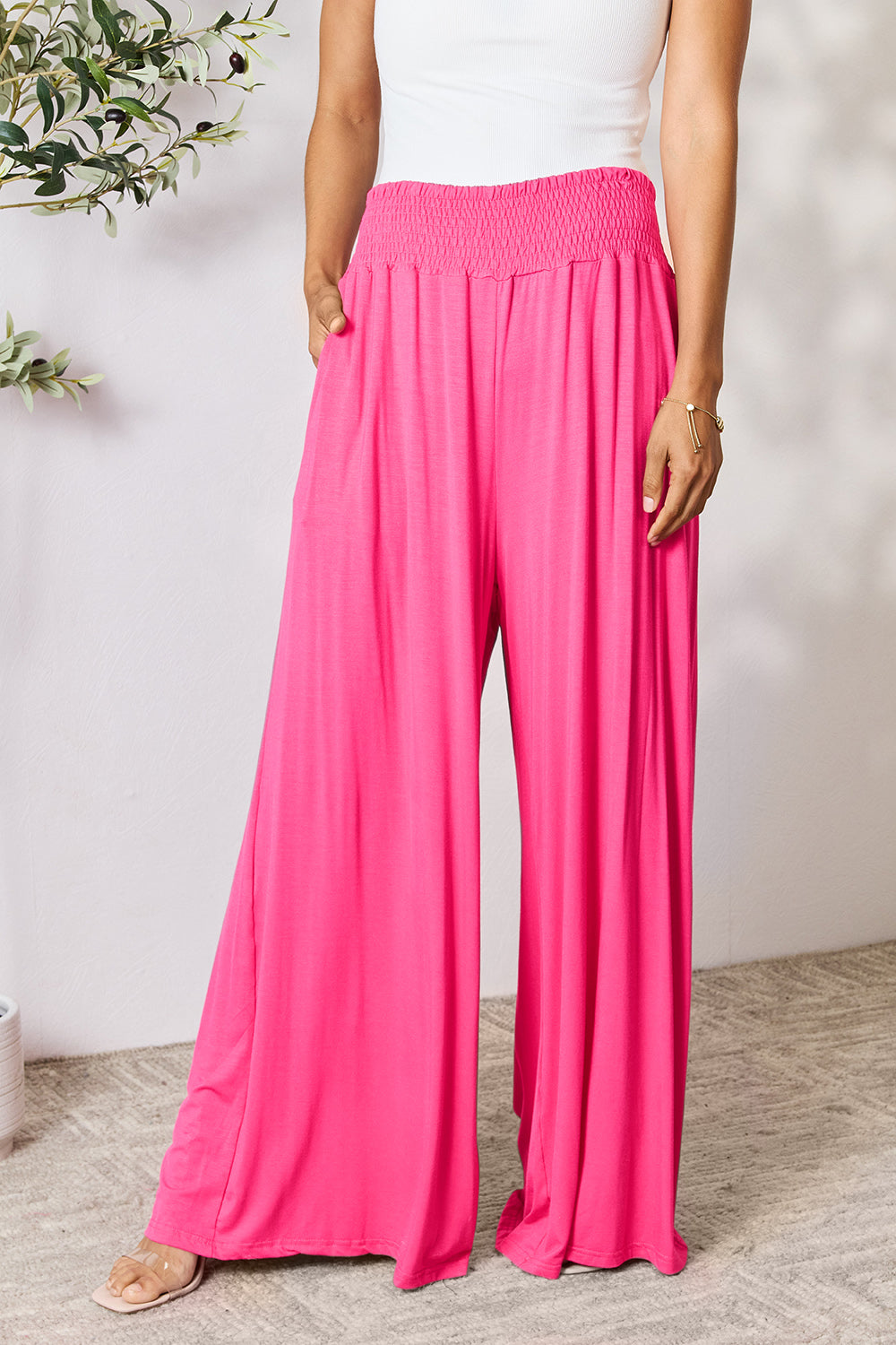 Double Take Wide Leg Pants