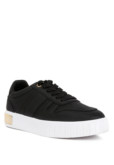Welsh Panelling Detail Sneakers