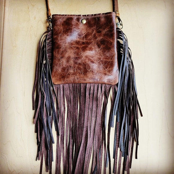 Small Crossbody w/ Santa Fe Full Fringe