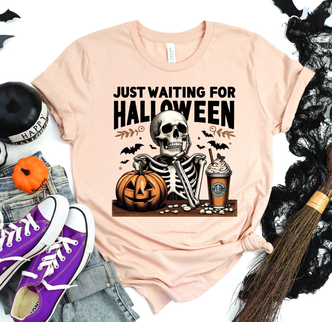 Just Waiting for Halloween Tee