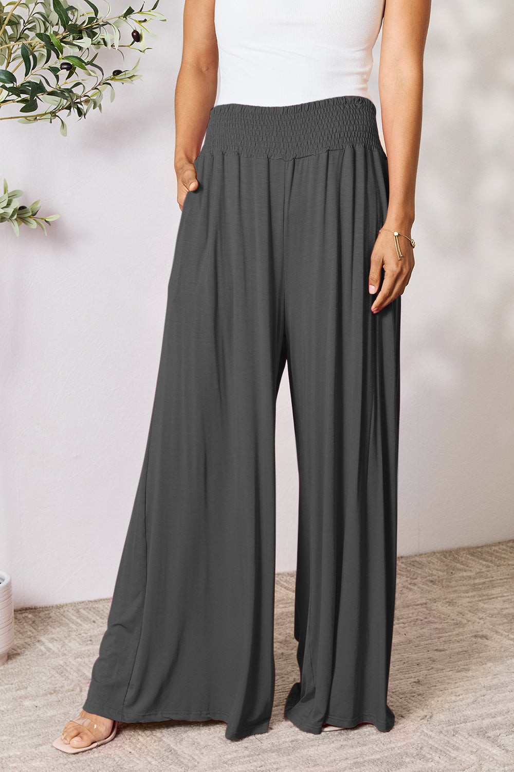 Double Take Wide Leg Pants