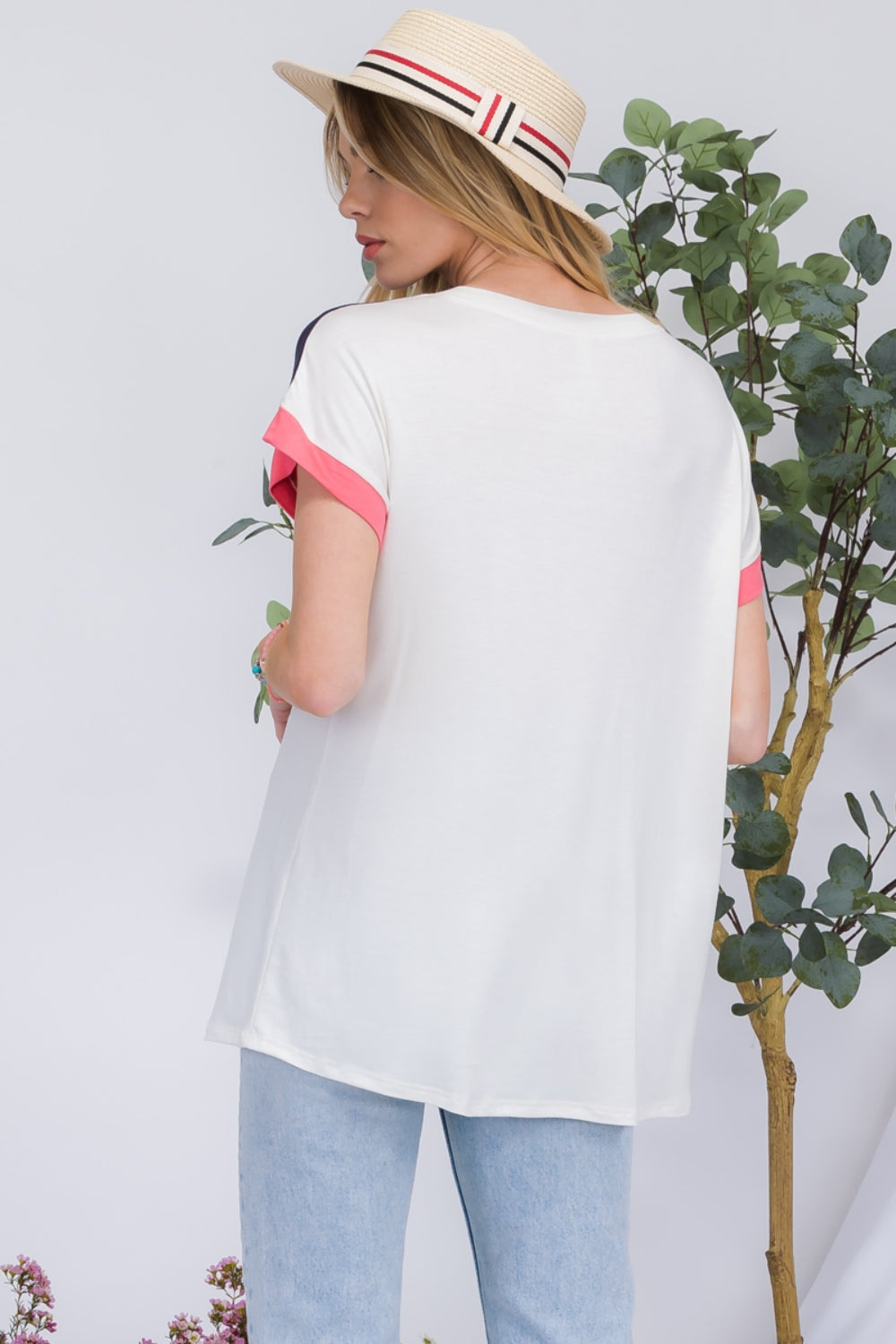 Round Neck Short Sleeve T-Shirt