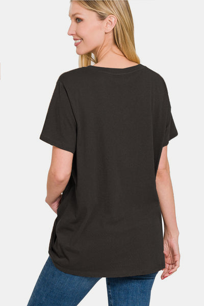 V-Neck Short Sleeve T-Shirt