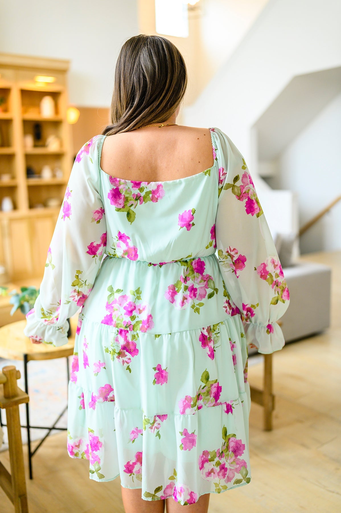 Delightfully Yours Floral Dress