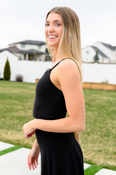 Hot Yoga Tank in Black