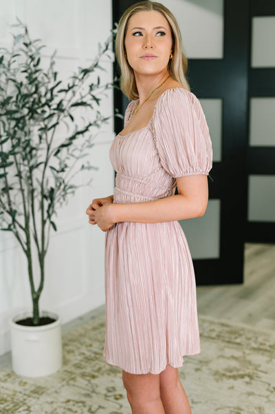 It's For the Aesthetic Balloon Sleeve Dress