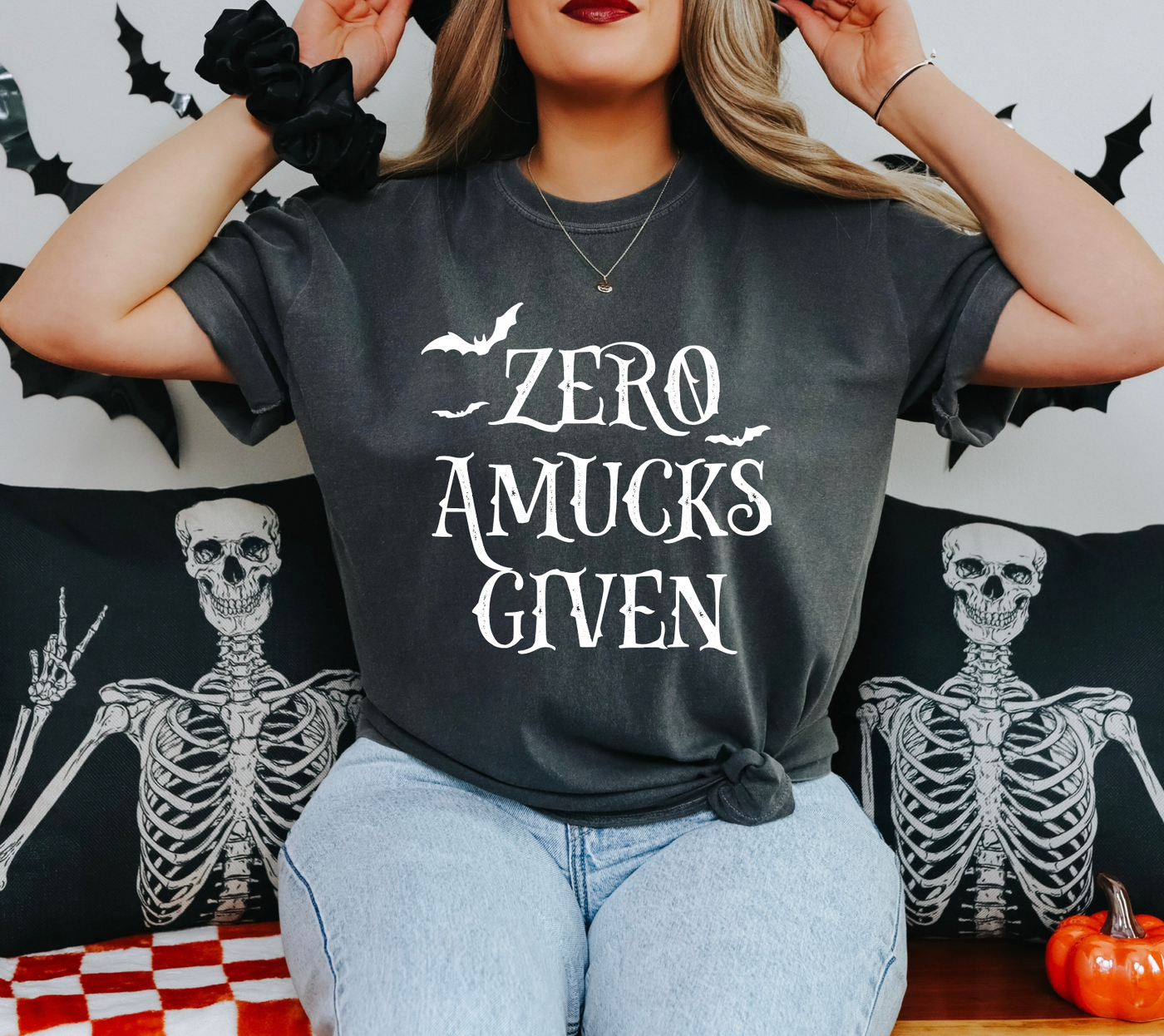 Zero Amucks Given Tee