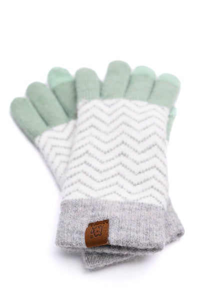 Touch and Go Patterned Glove Trio