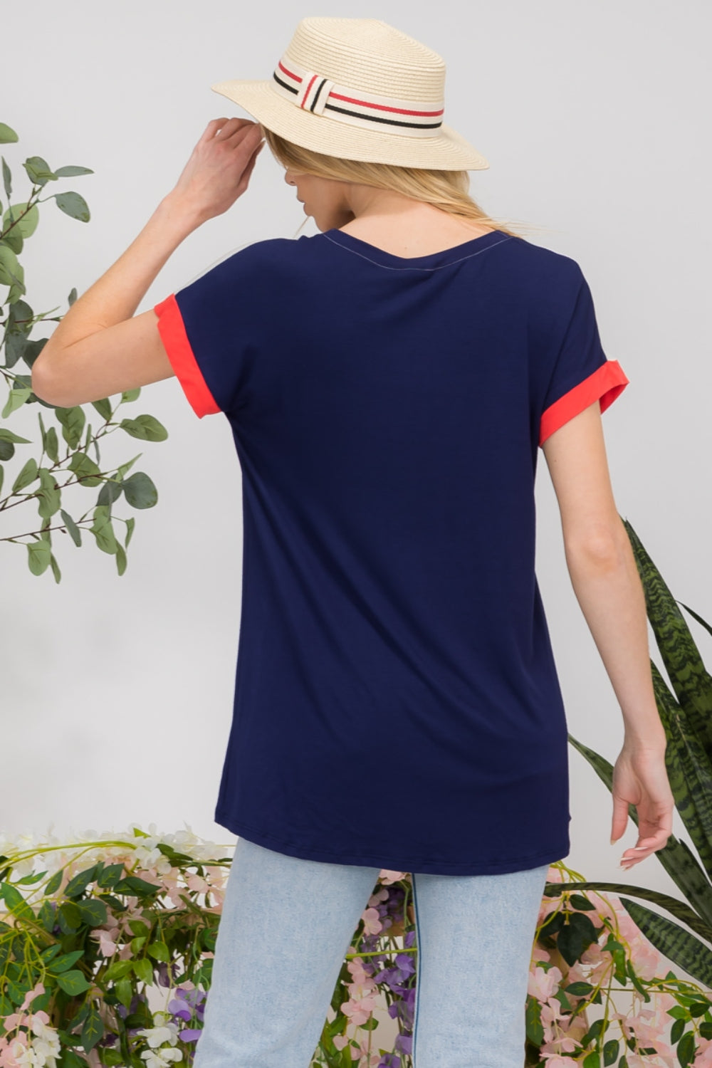 Round Neck Short Sleeve T-Shirt