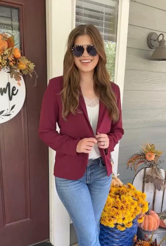 PREORDER: Peyton Blazer In Assorted Colors