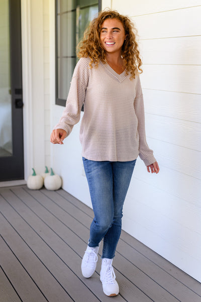 Calm In The Chaos V-Neck Sweater