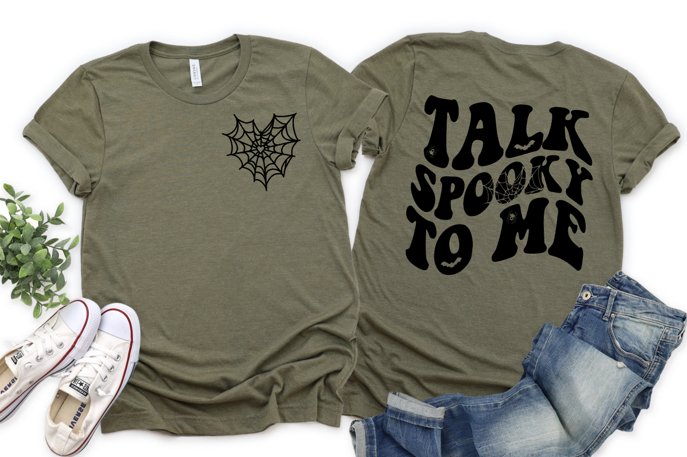 Talk Spooky To Me Tee