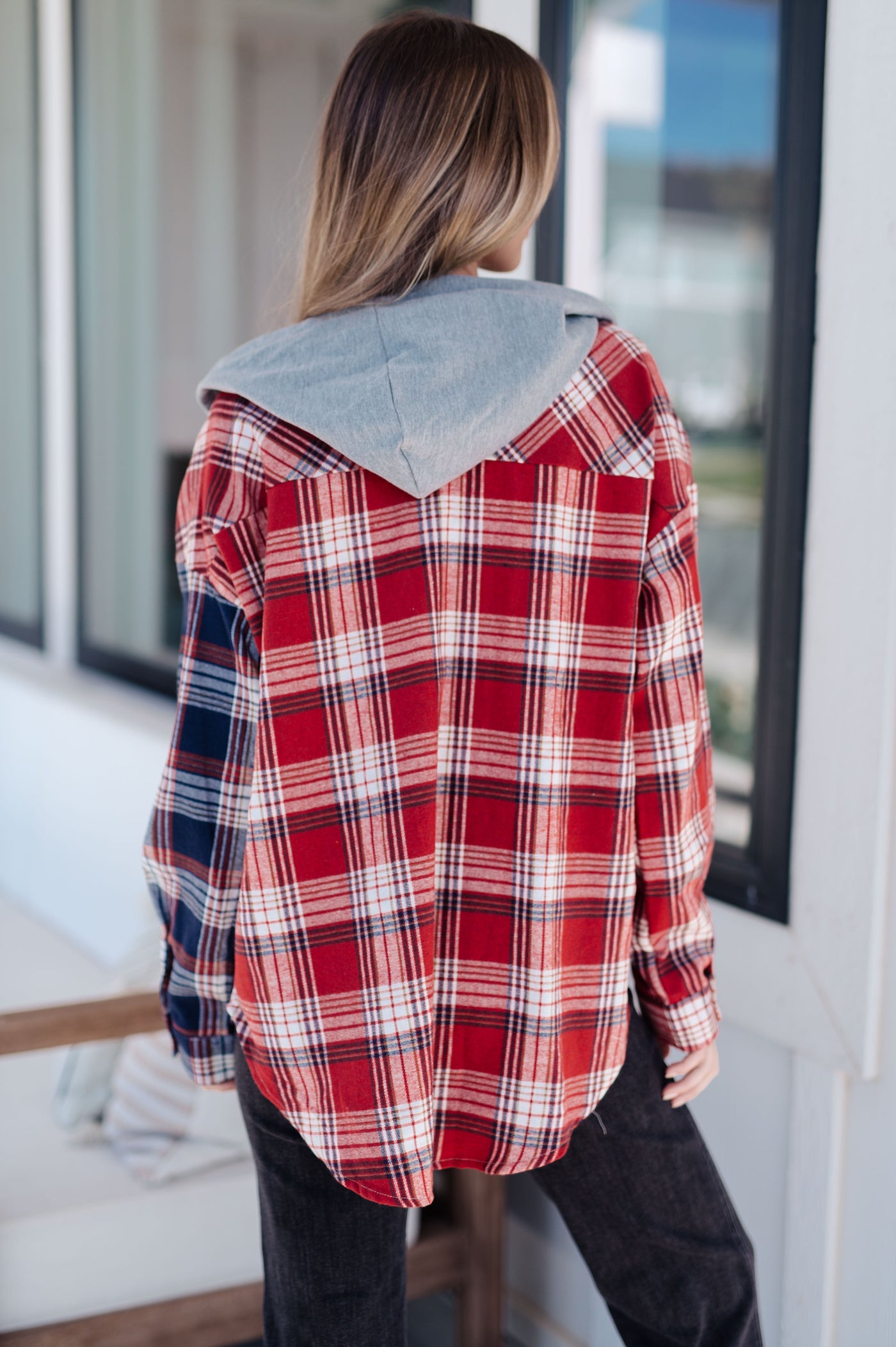 Thinking Out Loud Hooded Flannel